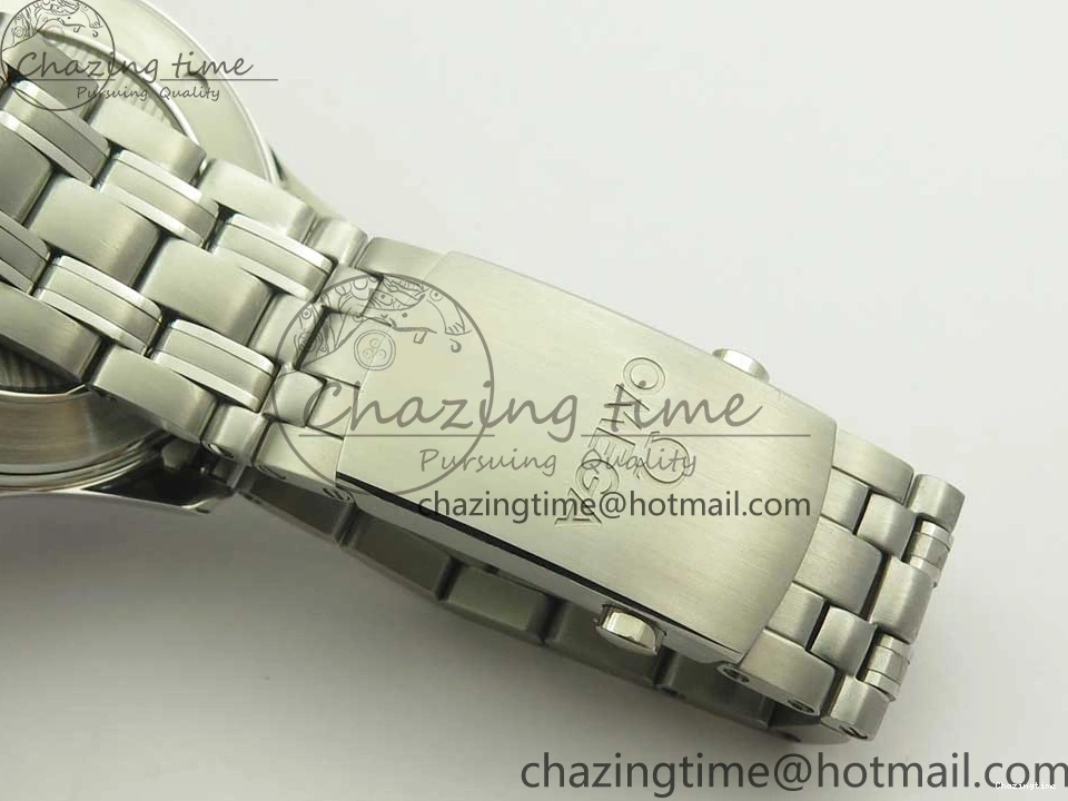 0120 WaterResistant Seamaster 300M SS MKS V3 1:1 Best Edition Black Dial Black Ceramic Bezel on SS Bracelet A 7981